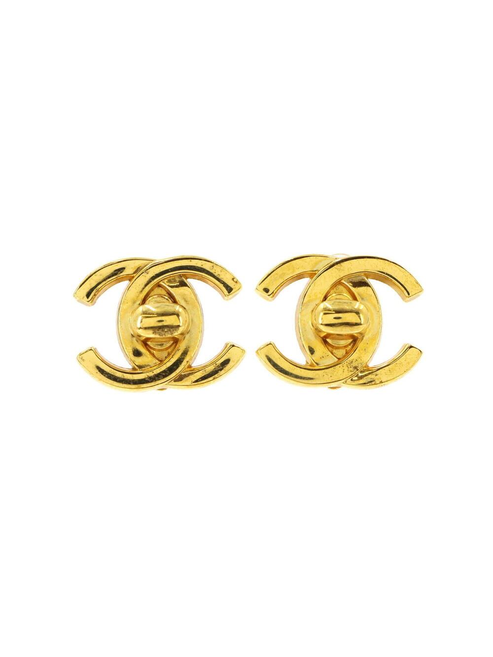 Chanel Cc Logo Turnlock Clip-On #357323C82B